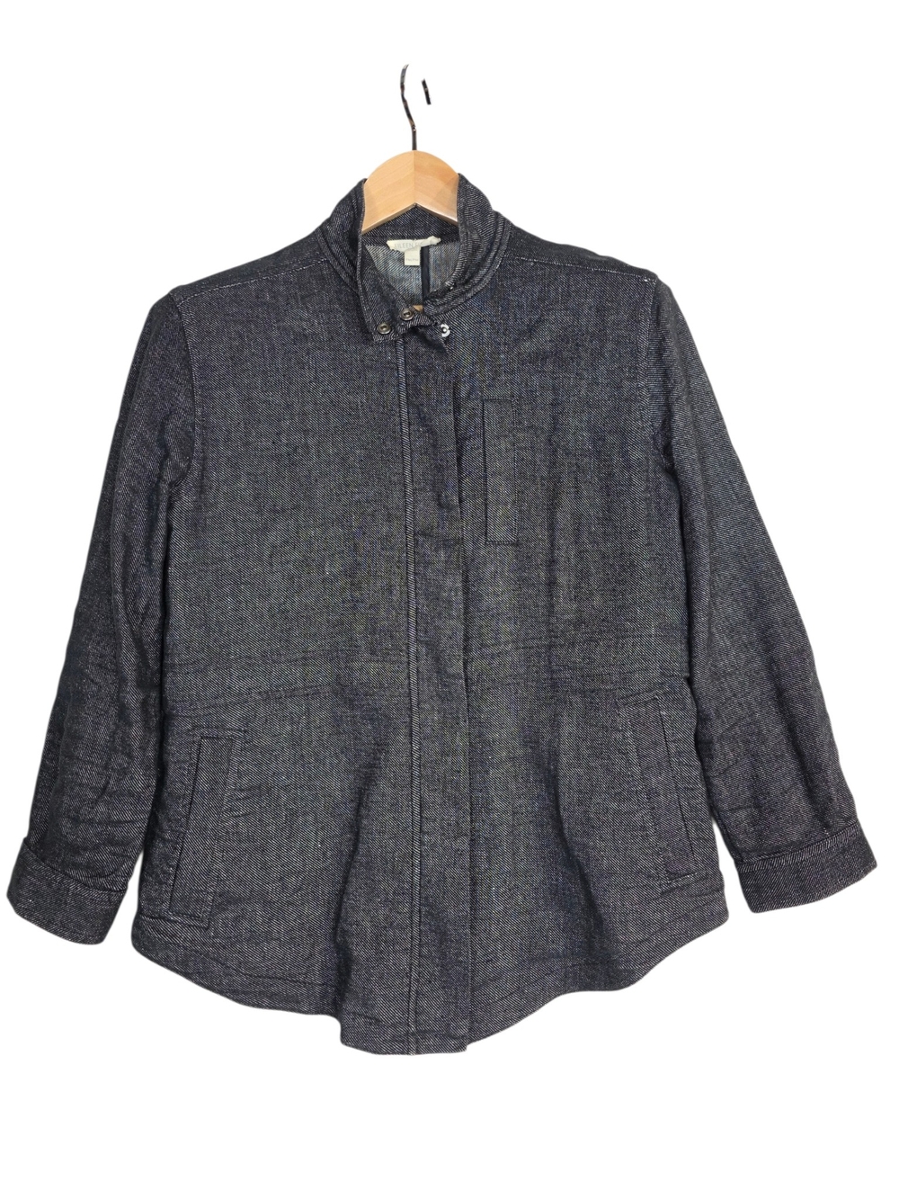 Eileen Fisher Linen Utility Field Jacket